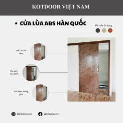 Cửa Lùa Nhựa Abs Hàn Quốc W0901 [ Giá Tốt ]