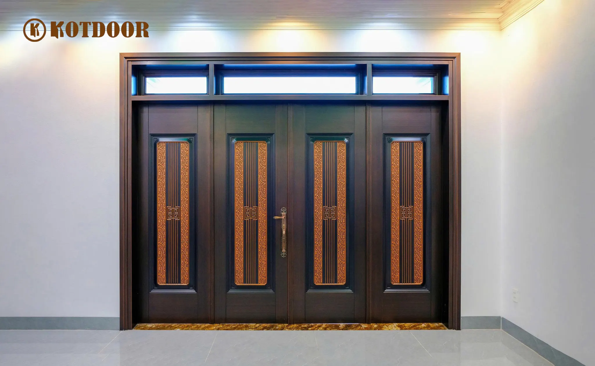 Cửa thép Koffmann Classic Hải Đăng 4 cánh Kotdoor