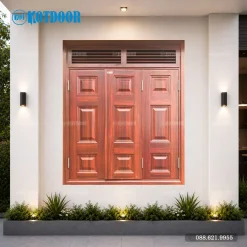 Cửa Sổ Thép Vân Gỗ KS-32.CS3-2NC