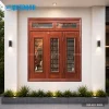 Cửa Sổ Thép Vân Gỗ KS-32.K.K-2TK