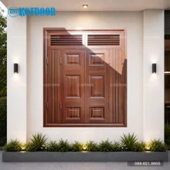 Cửa Sổ Thép Vân Gỗ KS-41.CS3.08-2NC