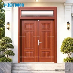 Cửa Thép Vân Gỗ 2 Cánh Đều KG-22.03.03-1NC