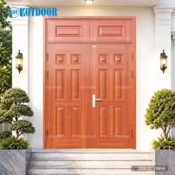 Cửa Thép Vân Gỗ 2 Cánh Đều KG-22.04.04-PV