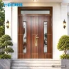 Cửa Thép Vân Gỗ 2 Cánh Đều KG-22.08K.08K-1TK