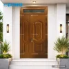 Cửa Thép Vân Gỗ 2 Cánh Lệch KG-21.07.07A-1TK