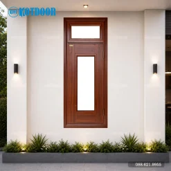 Cửa sổ thép vân gỗ KS-1.K-1TK