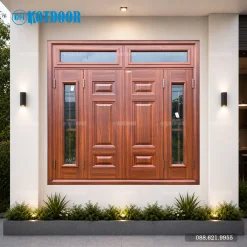 Cửa Sổ Thép Vân Gỗ