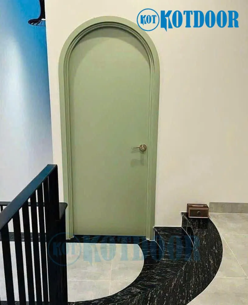 Cửa nhựa composite phòng ngủ mẫu phẳng